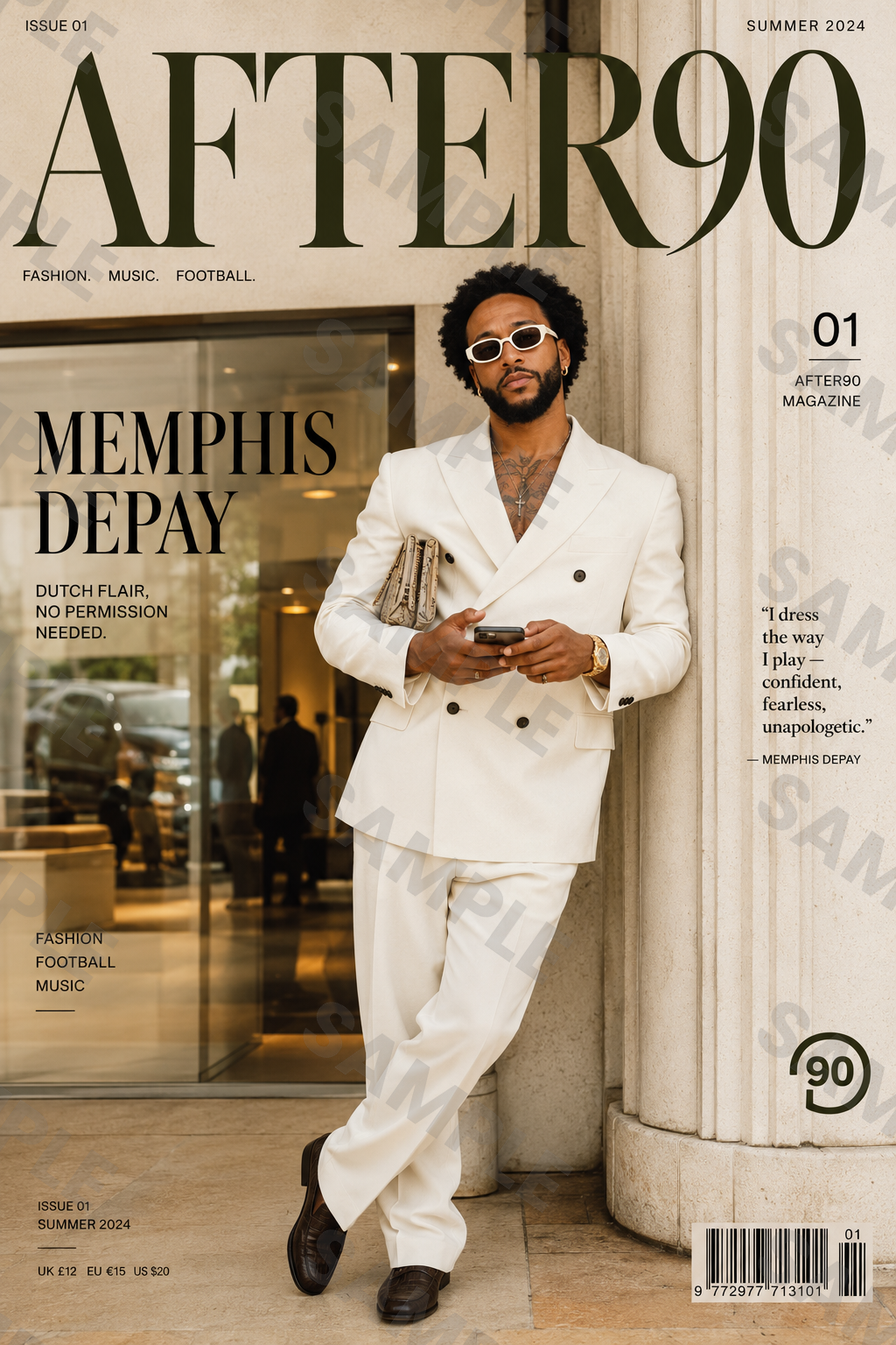 Memphis Depay — AFTER90 Magazine